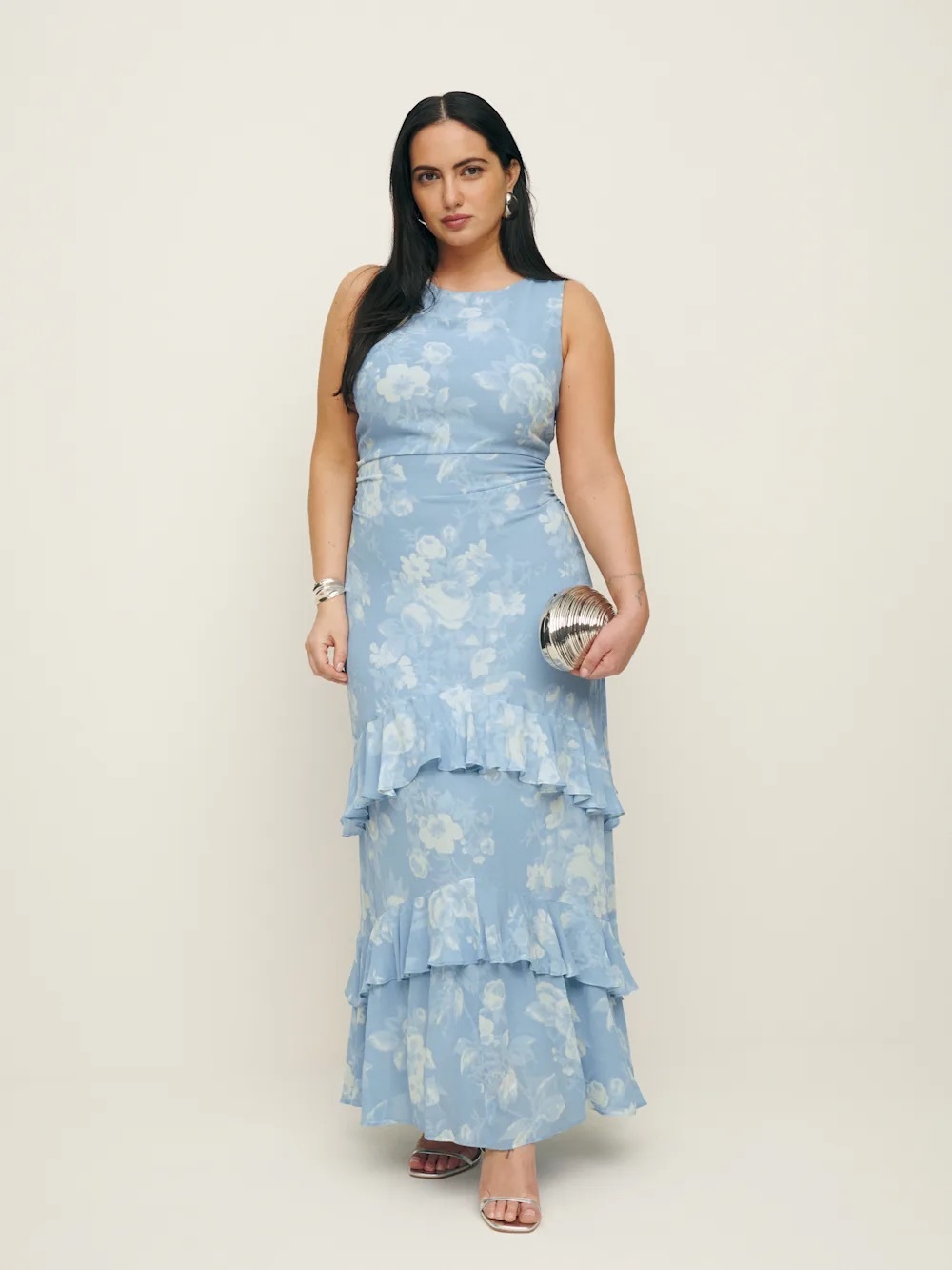 Reformation Magnus Dress - Size 14, Patience Print